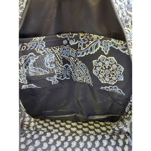 Vera Bradley Blue Bandana Women\'s Campus Backpack SKU 6093